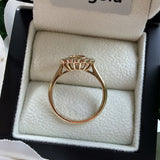9ct Gold Champagne Blossom Ring