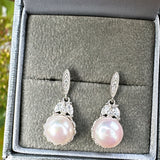 Sterling Silver Pearl Drop Earrings