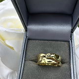 Gold Plated Penelope Ring- Sterling Silver