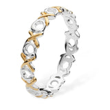 Sterling Silver XOXO Ring
