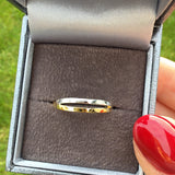 Sterling Silver & Gold Plated Twist Ring