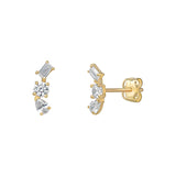 9ct Stud Earrings - 9ct Gold