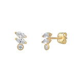 9ct Stud Earrings - 9ct Gold