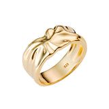 Gold Plated Penelope Ring- Sterling Silver