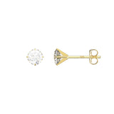9ct 4mm Studs- 9ct gold earrings