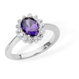 Sterling Silver Amethyst Ring