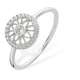 Sterling Silver Circle Ring
