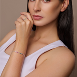 Sterling Silver Tear Drop Bracelet