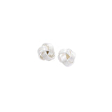 Mini Sterling Silver Basket Earrings