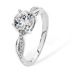 Sterling Silver Elizabeth Ring