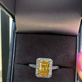 Sterling Silver Citrine Ring