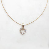 Necklace Bright Heart (14ct Gold Plated)