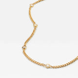 Temperance  Gold Necklace - Sterling Silver