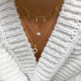 Necklace Bright Heart (14ct Gold Plated)