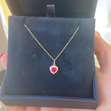 Ruby Pendant (9ct Solid Gold)