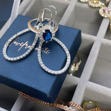 Sterling Silver Sapphire Ring